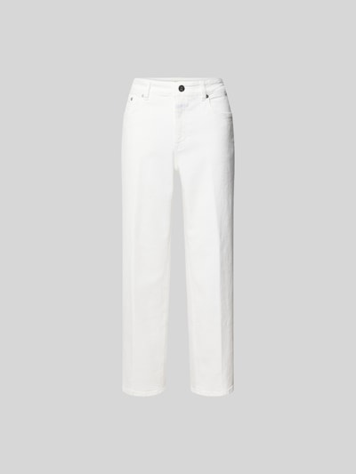 Closed Straight Fit Jeans mit Stretch-Anteil Weiss 2