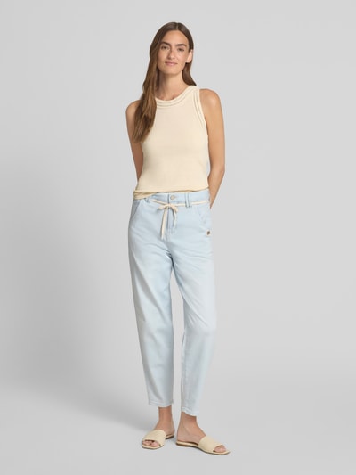Gang Balloon Fit Jeans im 5-Pocket-Design Modell 'Via' Hellblau 1