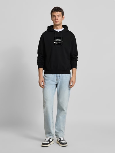 Antony Morato Bluza z kapturem Czarny 1