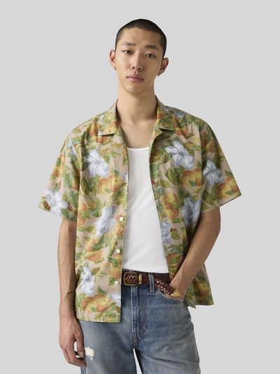 Levi's® Regular Fit Freizeithemd mit Allover-Print Beige 1