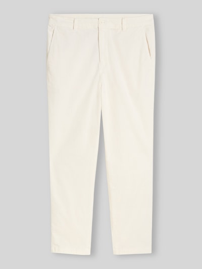 Tom Tailor Denim Regular Waist Cordhose aus reiner Baumwolle Offwhite 2