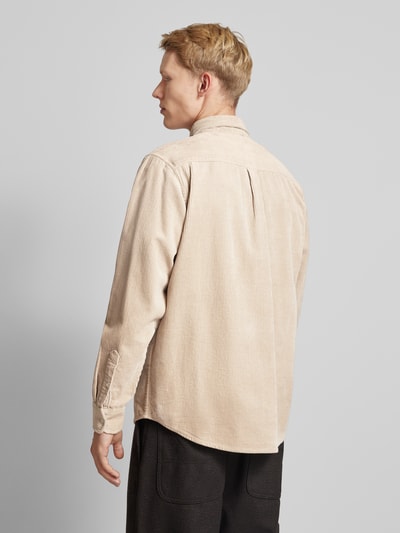 Carhartt Work In Progress Regular Fit Freizeithemd mit Button-Down-Kragen Modell 'MADISON' Beige 5