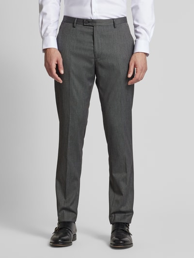 MCNEAL Pantalon met persplooien Antraciet - 4