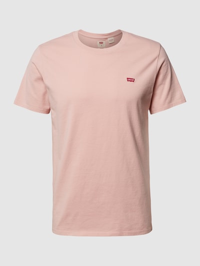 Levi's® T-Shirt mit Label-Patch Rosa 2