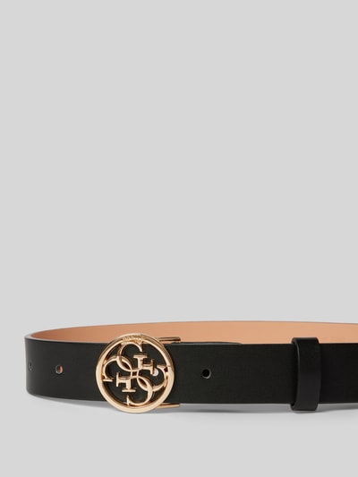 Guess Riem met labeldetail, model 'SESTRI' Zwart - 2