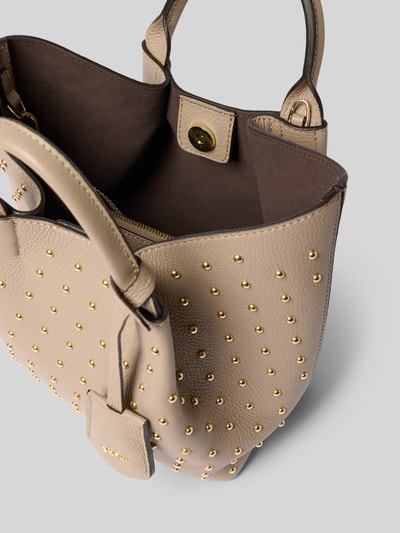 Abro Shopper mit Tragehenkel Taupe 5