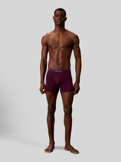 Calvin Klein Underwear Pant & Trunk aus Baumwoll-Mix im 3er-Pack Modell 'BOXER BRIEF' Hellgrau 1