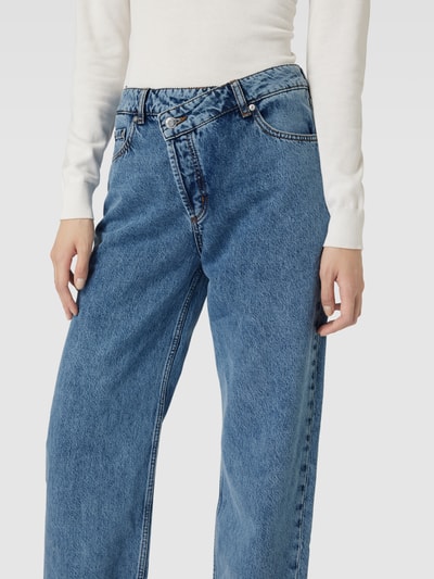 HUGO Jeans mit asymmetrischem Bund Blau Melange 3