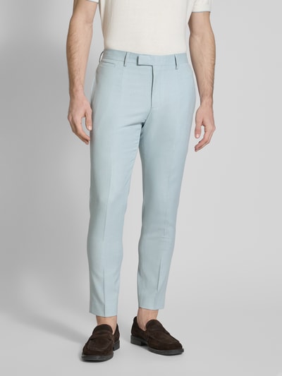 Strellson Slim Fit Anzughose mit Bügelfalten Modell 'Kynd' Lind 4