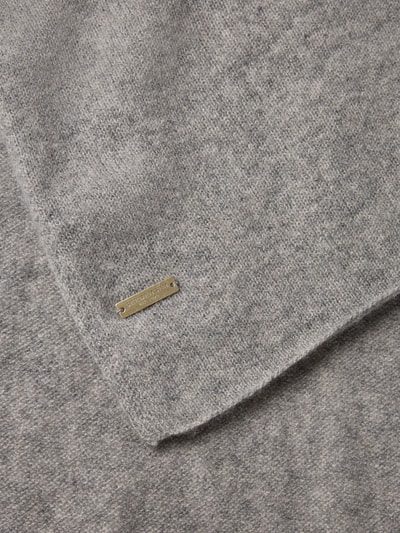 Seeberger Schal aus reinem Kaschmir Hellgrau 2