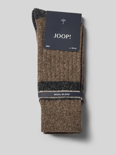JOOP! COLLECTION Socken aus Baumwoll-Mix im 2er-Pack Cognac 3