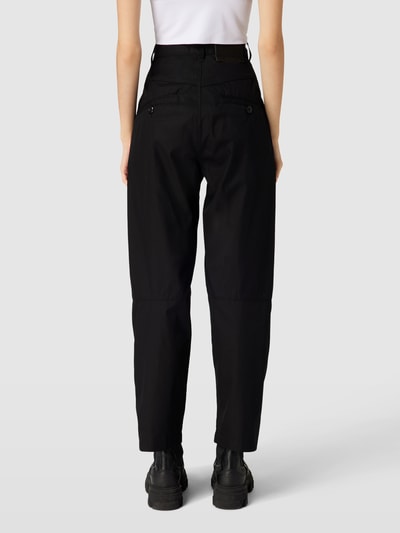 G-Star Raw Chino met steekzakken, model 'Pleated' Zwart - 5