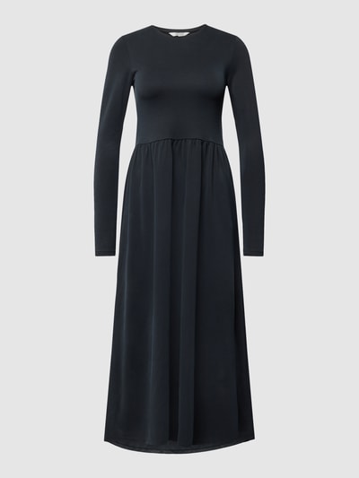 mbyM Midikleid mit Rundhalsausschnitt Black 2