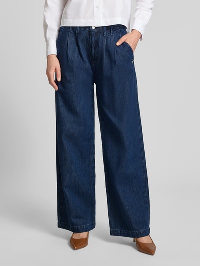 JOOP! wide fit jeans met lyocell model 'Edina' Donkerblauw - 4