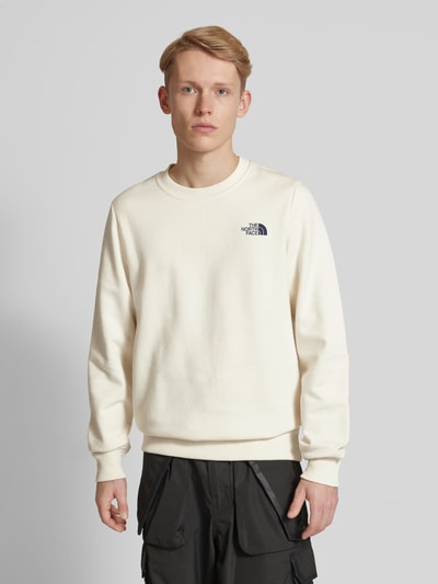 The North Face Sweatshirt mit Label-Print Offwhite 4