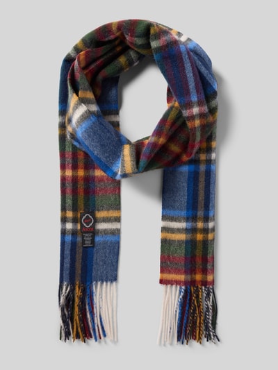 Ascot Schal aus Woll-Kaschmir-Mix Bleu 1