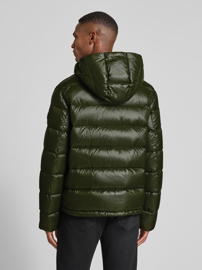 Peuterey Gewatteerd jack met capuchon, model 'Honova' Kaki - 5