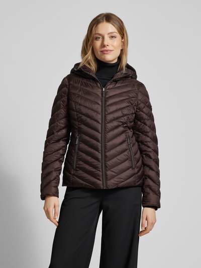 MICHAEL Michael Kors Steppjacke mit Kapuze Schoko 6