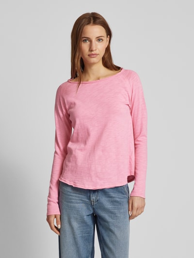 Rich & Royal Longsleeve im Destroyed-Look Rosa 4