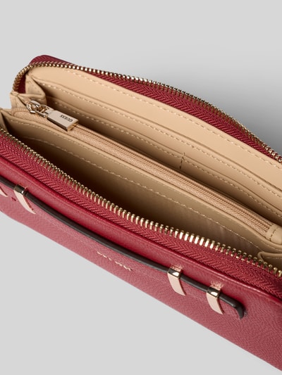 Guess Portemonnaie mit Label-Detail Modell 'GREGORIA' Rot 3
