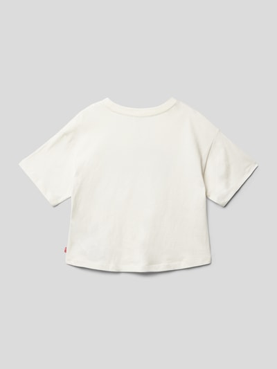 Levi’s® Kids T-Shirt mit Label-Print Modell 'MEET AND GREET' Weiss 3