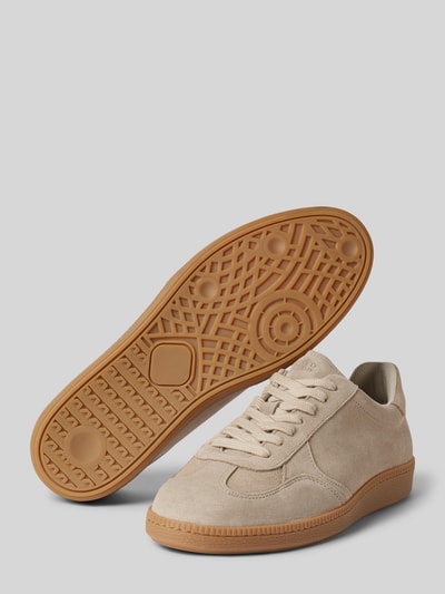 SELECTED HOMME Sneaker mit Label-Detail Modell 'FINLEY' Taupe 4