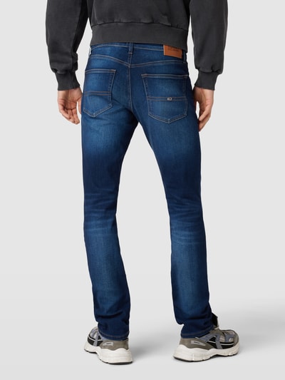 Tommy Jeans Slim Fit Jeans mit Label-Stitching Modell 'SCANTON' Jeansblau 5