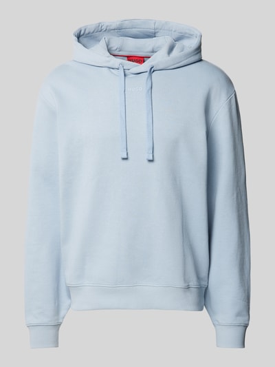 HUGO Oversized Hoodie mit Label-Detail Modell 'Dapo' Sky 2