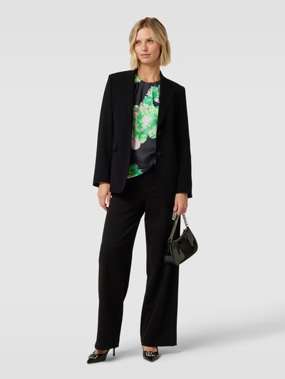 Marc Cain Blouse met all-over print Zwart - 1
