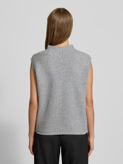 OPUS Pullunder mit Stehkragen Modell 'Pasilla' Hellgrau 5