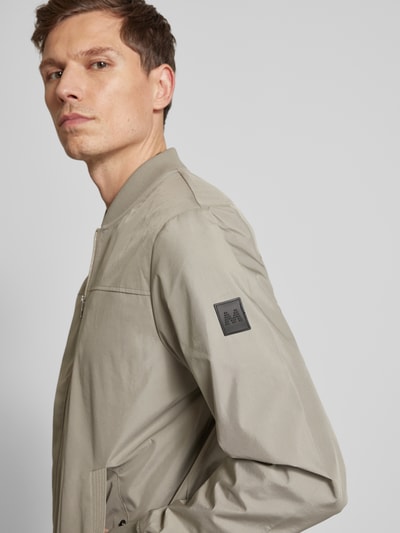 Matinique Blouson mit Reißverschluss Modell 'clay' Taupe 3