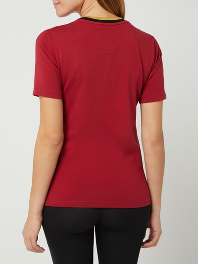 SIK SILK T-Shirt mit Logo  Bordeaux 5