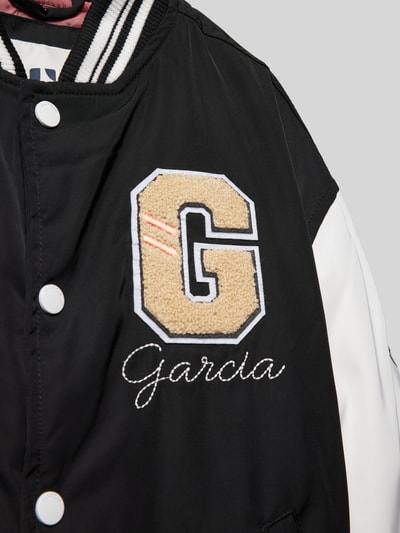 Garcia Jacke mit Label-Stitching Black 2