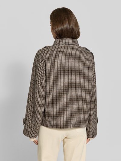 Jake*s Casual Regular Fit Blouson aus Woll-Mix Taupe 5