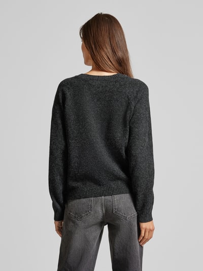 Vero Moda Weicher Pullover mit Glitzerfaden Modell 'DOFFYSHINE' Black 5