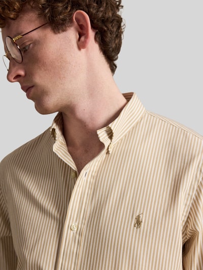 Polo Ralph Lauren Regular Fit Freizeithemd aus Baumwoll-Mix Beige 3