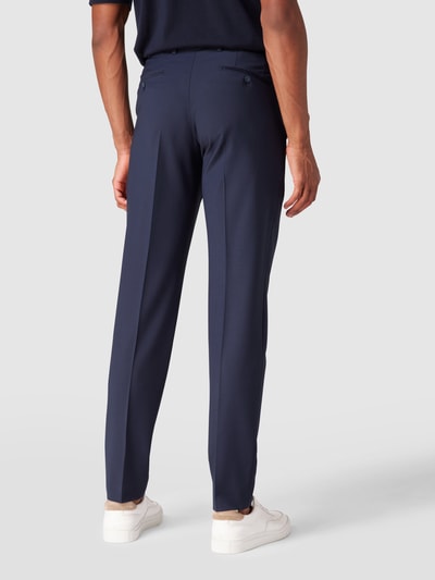 Cinque Super slim fit pantalon met scheerwol, model 'Cicastello' - 'CIPOWERSTRETCH' Marineblauw - 5