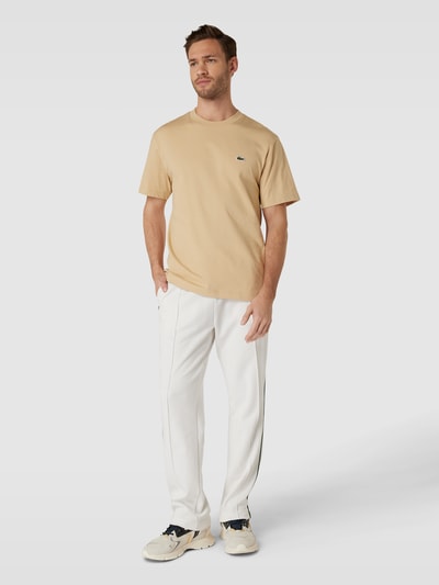 Lacoste T-Shirt mit Rundhalsausschnitt Modell 'BASIC' Beige 1