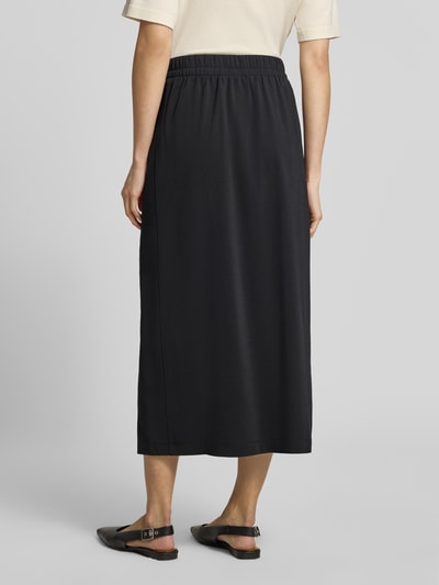 Weekend Max Mara Vloeiende midi-rok van lyocellmix model 'PERLE' Zwart - 5