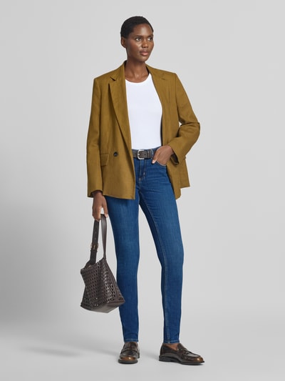OPUS skinny fit jeans van mix van katoen en lyocell model 'Elma' Jeansblauw - 1