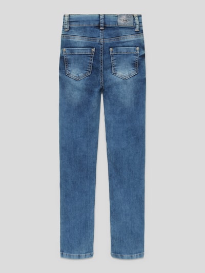 Blue Effect Slim fit jeans in 5-pocketmodel Blauw - 3