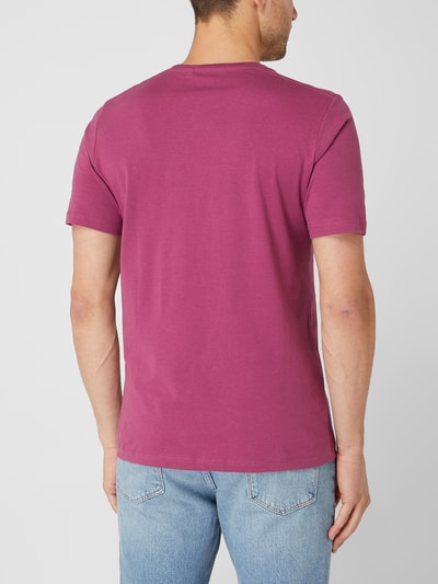 s.Oliver RED LABEL Regular Fit T-Shirt mit Logo-Print  Fuchsia 5