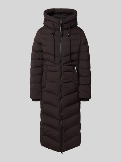 khujo Steppmantel mit Eingrifftaschen Modell 'INGRAM' Schoko 2