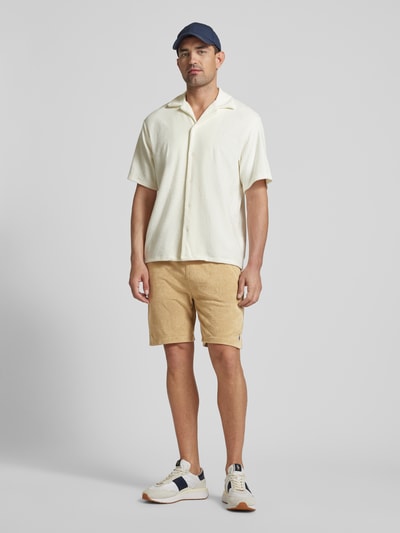 Polo Ralph Lauren Regular Fit Shorts mit Logo-Stitching Beige 1