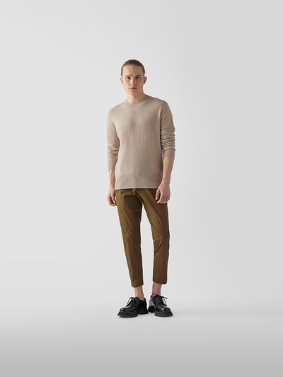 Stylebop Chino mit Eingrifftaschen Dunkelrot 1