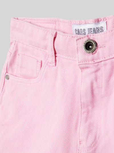 CARS JEANS Korte jeans in 5-pocketmodel, model 'Adinda' Felroze - 2