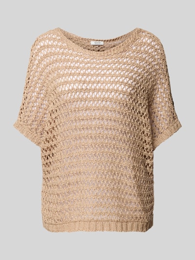 B.Young Strickpullover mit Fledermausärmeln Modell 'MARAX' Sand 2
