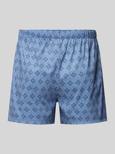 Hanro Boxershorts mit Eingriff Bleu 3