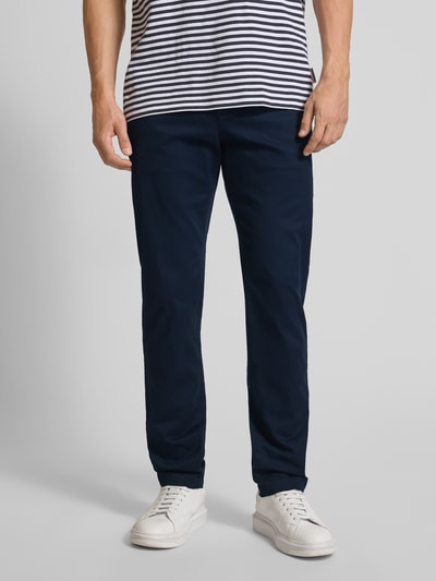Tommy Hilfiger Relaxed Fit Hose aus Baumwoll-Mix Marine 4