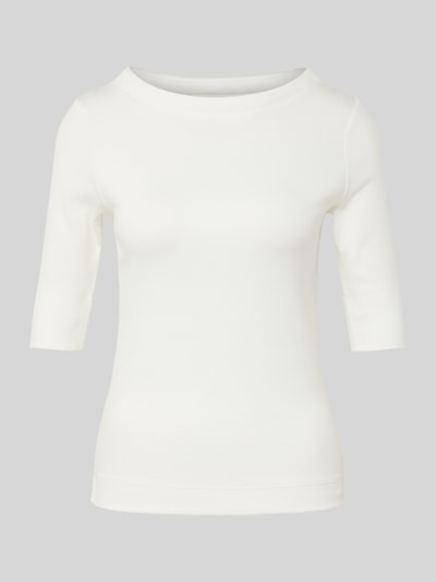 Marc Cain T-Shirt mit 3/4-Arm Modell 'REMIX' Offwhite 2